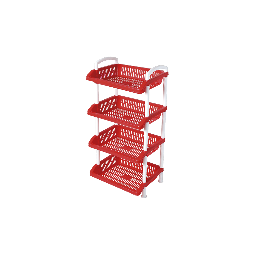 FRUTERO DE PLASTICO 4 NIVELES