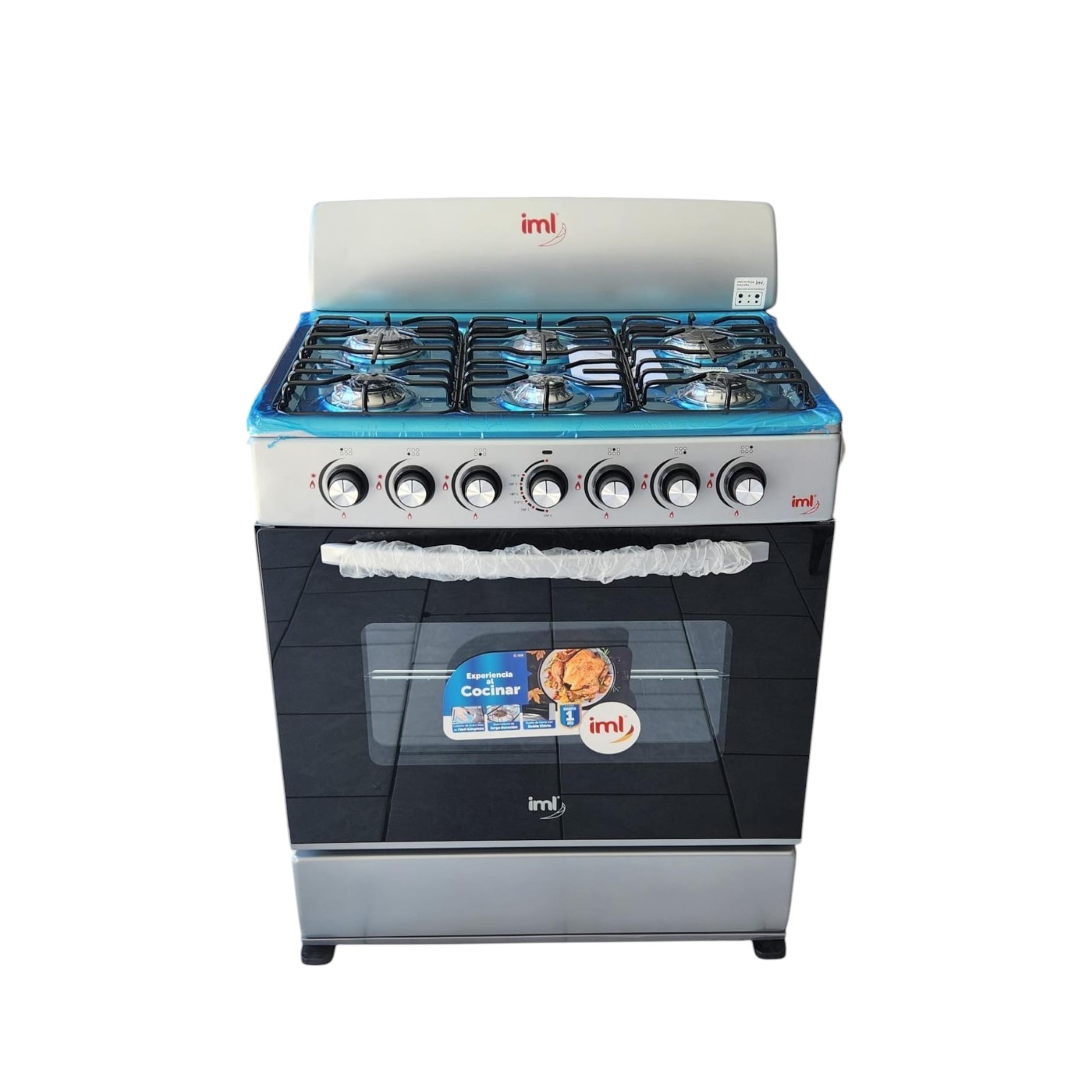 COCINA 6 QUEMADORES IML