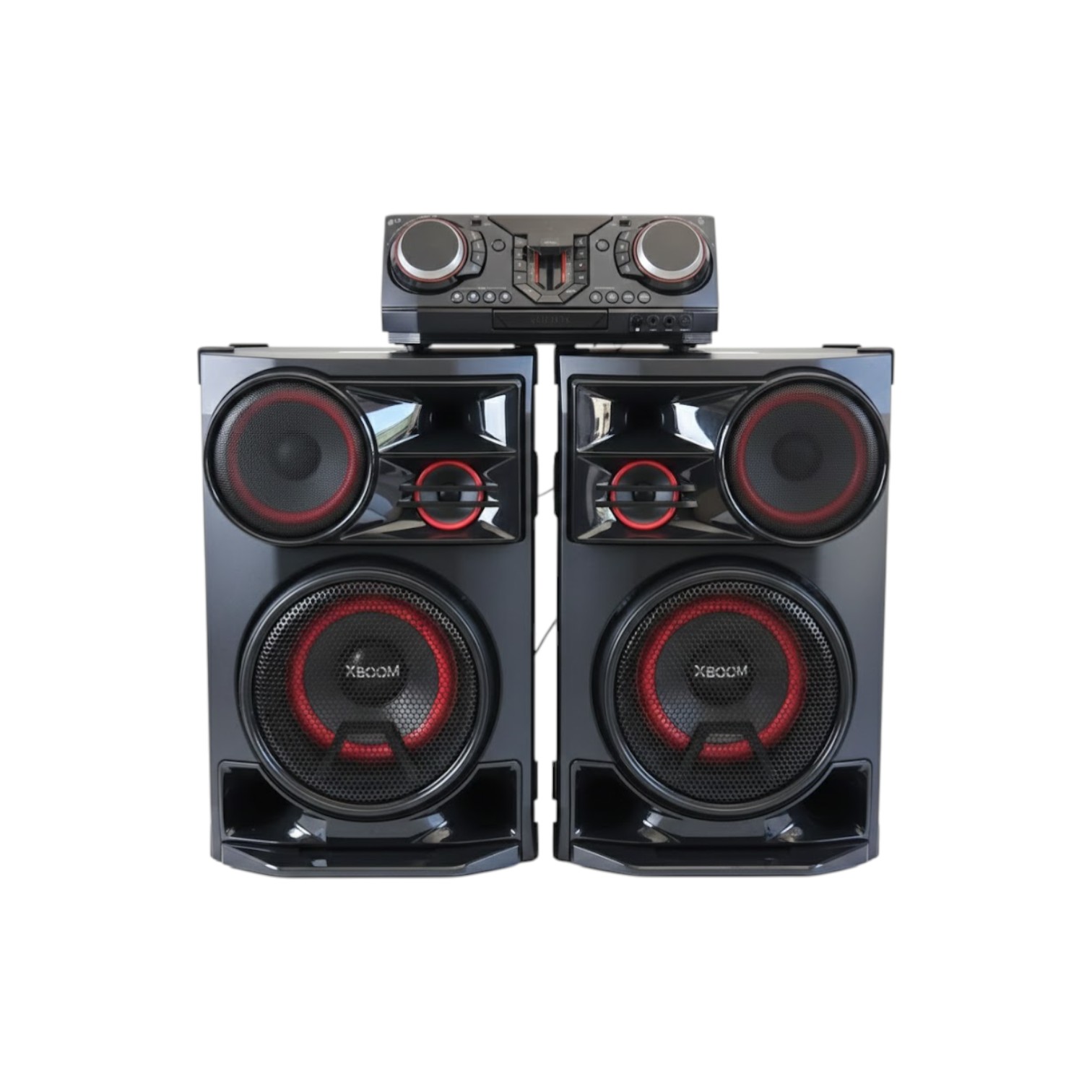 EQUIPO DE SONIDO   LG  XBOOM CON BLUETOOTH LUZ LED  DJ.EFECTOS,KARAOKE, BASS  BLAST DE  39,000W