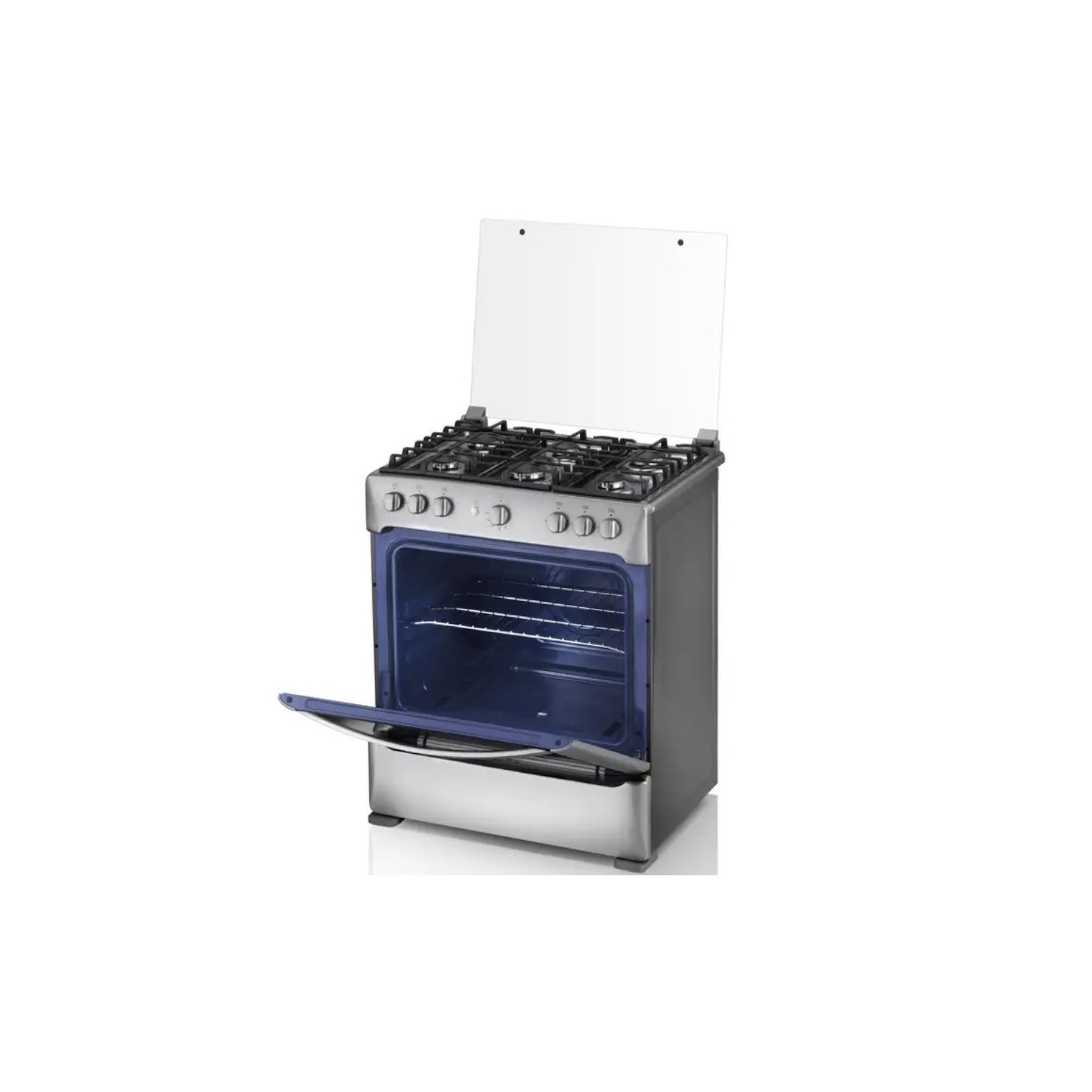 COCINA INDURAMA MODELO 30000811 NAPOLI ZFO 6Q TAPA DE VIDRIO
