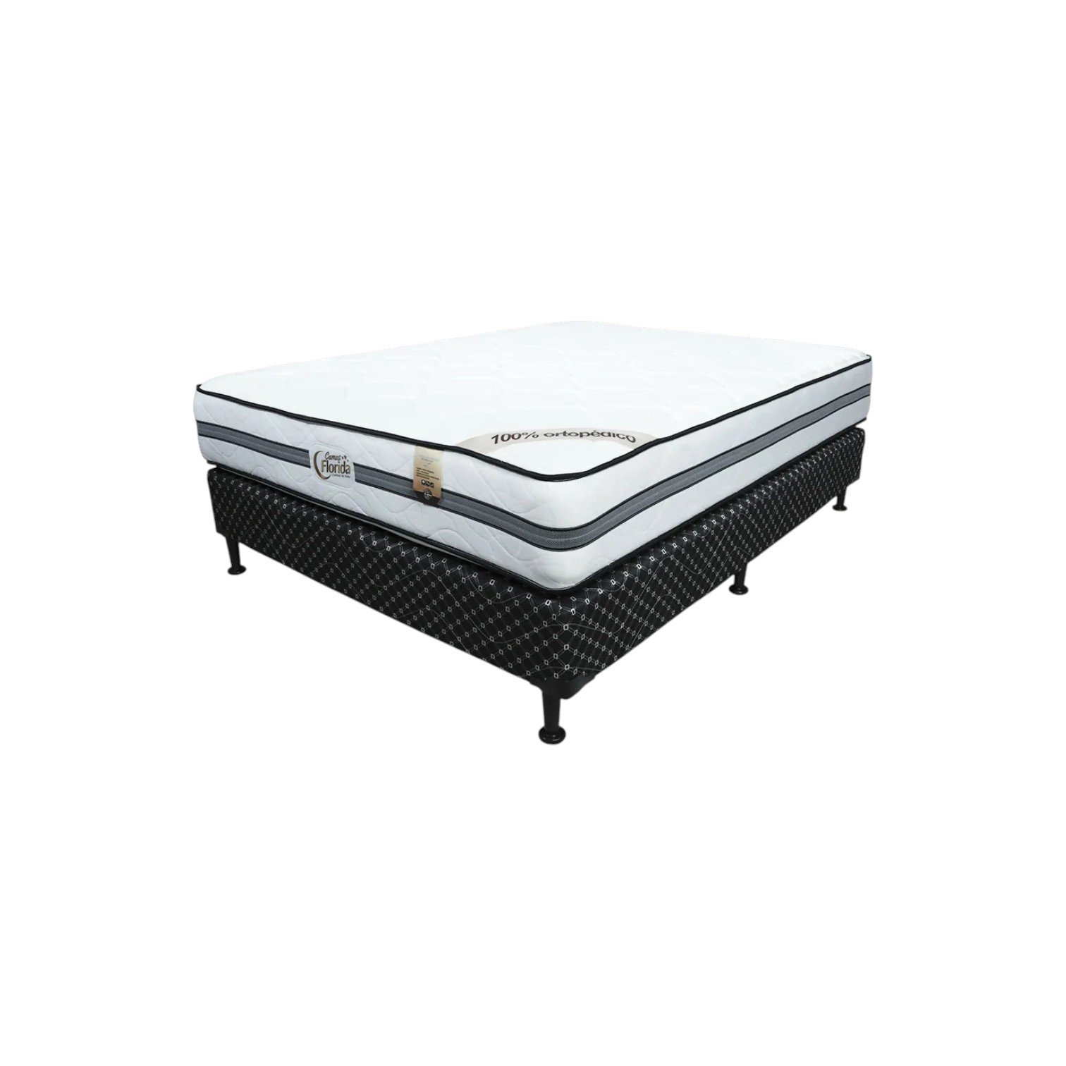 CAMA FLORIDA SET CLASICA ORTOPÉDICA